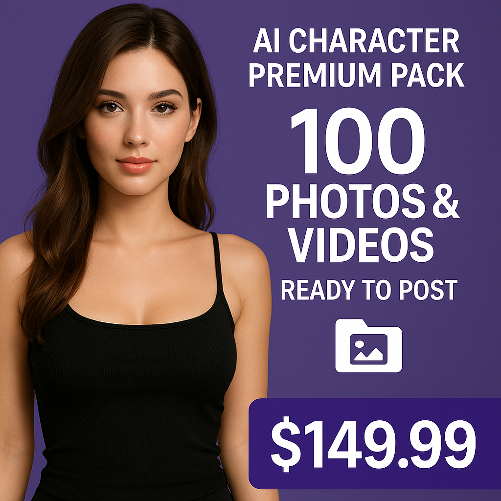 AI Character Content Premium Pack